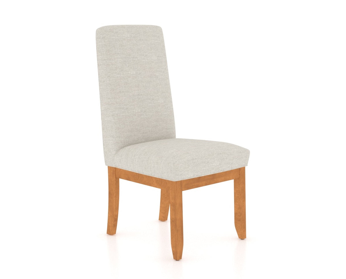 Canadel Classic Dining Chair 0138 in Honey Washed, three-quarter view