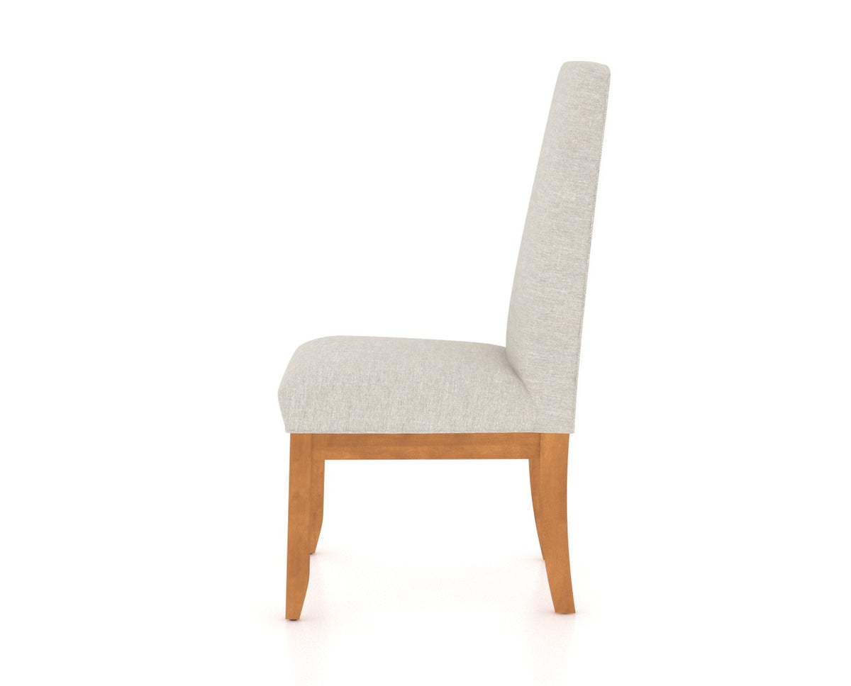 Canadel Classic Dining Chair 0138 in Honey Washed, side view