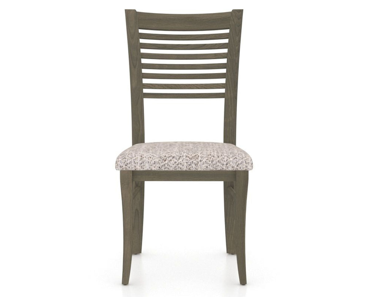 Canadel Dining Chair 0229 in FP Crypton® and 08 Shadow, front view