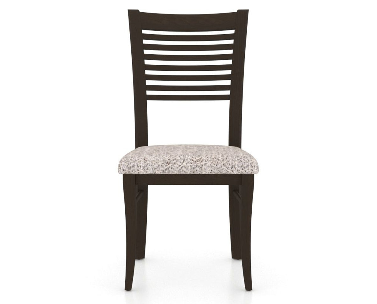 Canadel Dining Chair 0229 in FP Crypton® and 59 Davy's Grey, front view