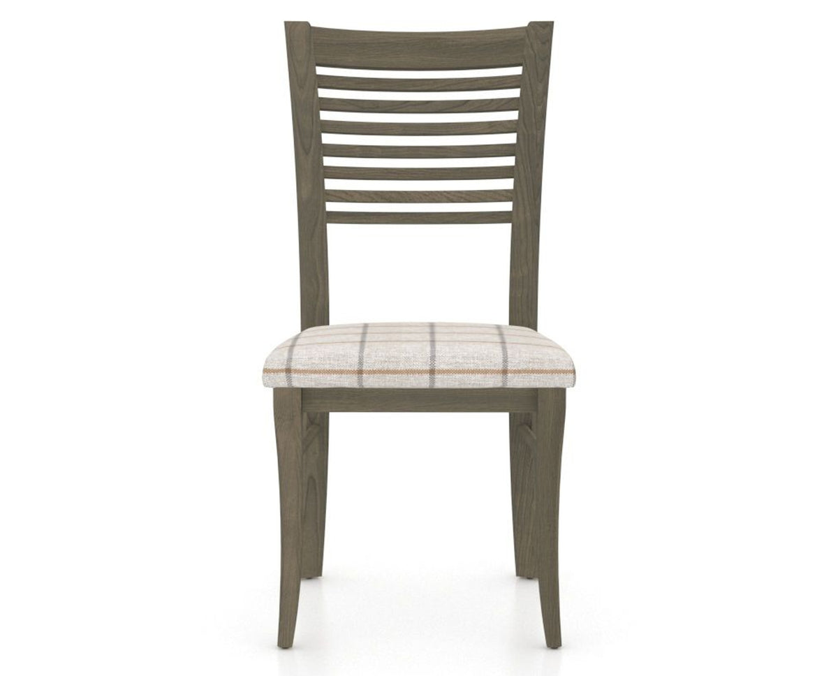 Canadel Dining Chair 0229 in OZ Fabric and 08 Shadow, front view
