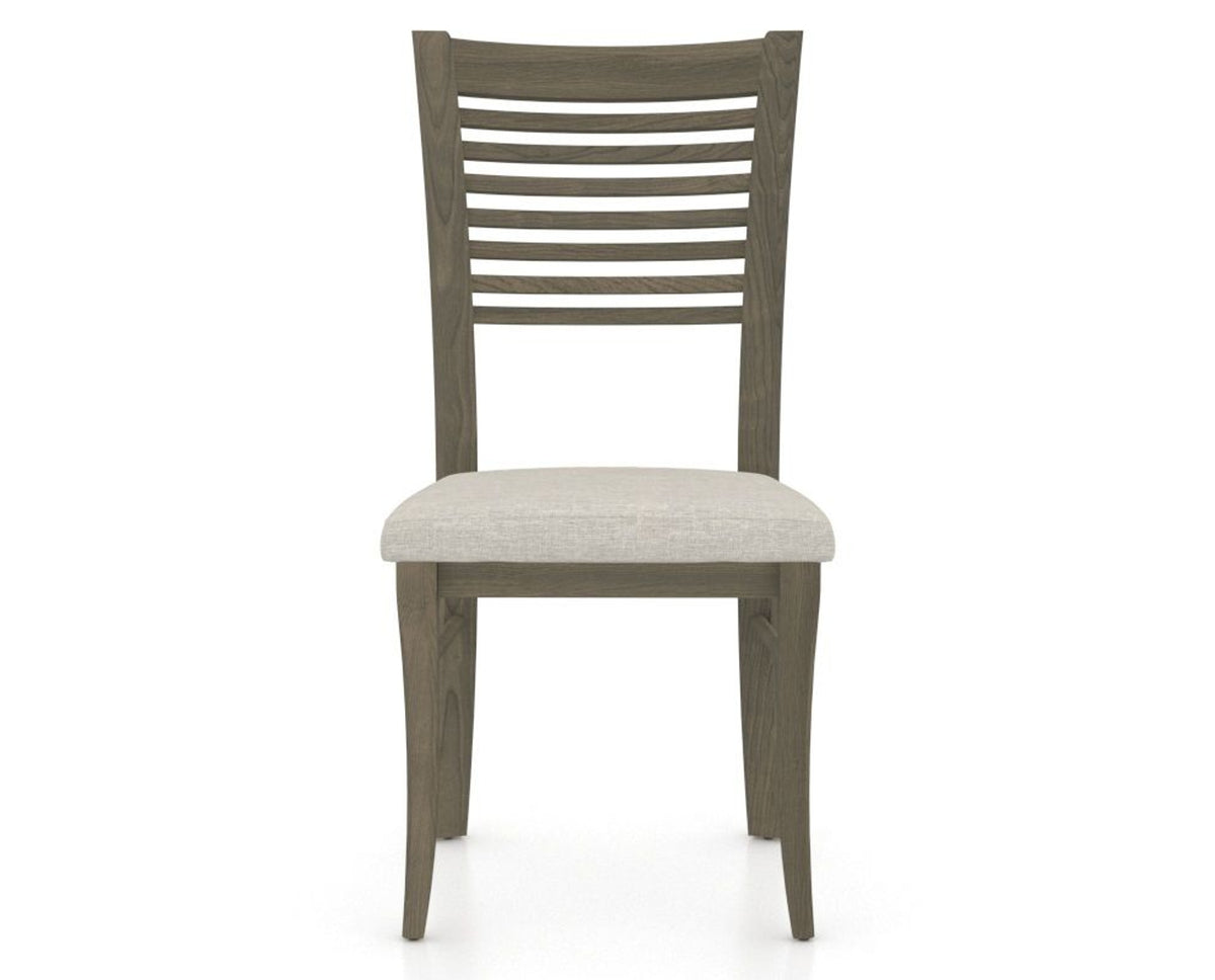 Canadel Dining Chair 0229 in TB Fabric and 08 Shadow, front view