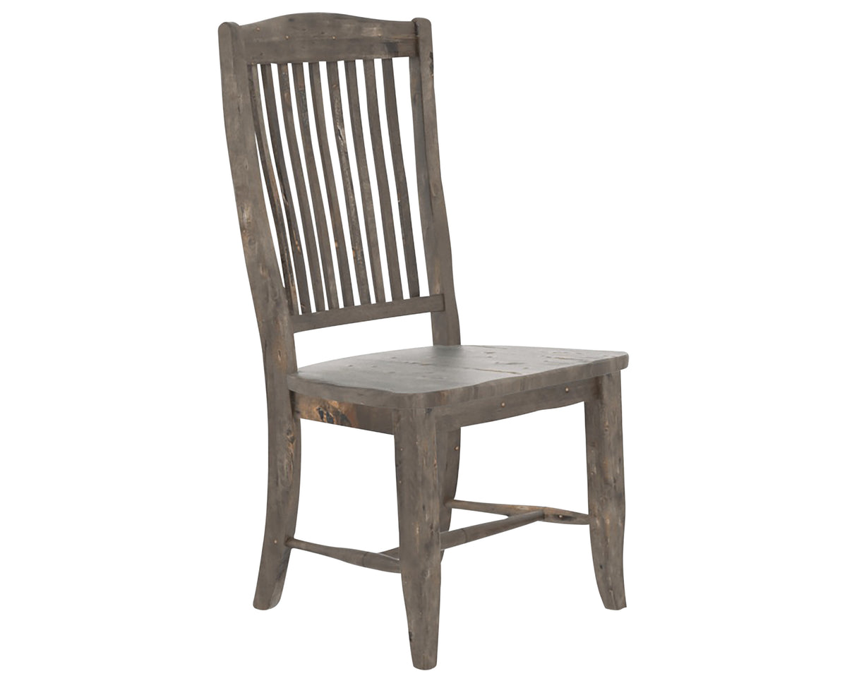 Canadel Champlain Wood Dining Chair 0232 in Shadow, three-quarter view