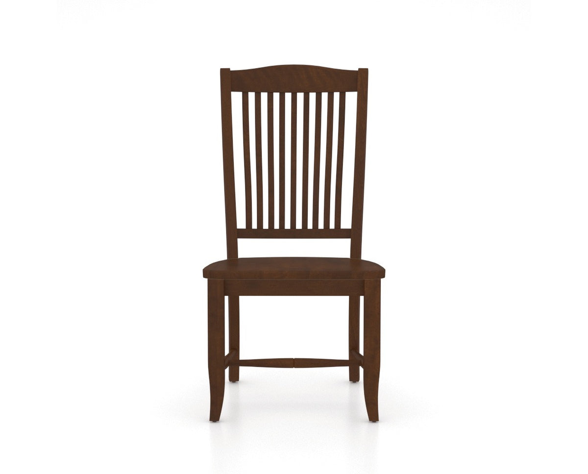 Canadel Everyone Dining Chair in Cognac Washed, front view
