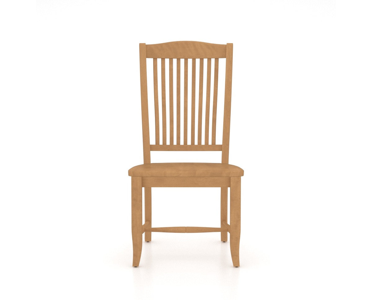 Canadel Everyone Dining Chair in Caramel Washed, front view