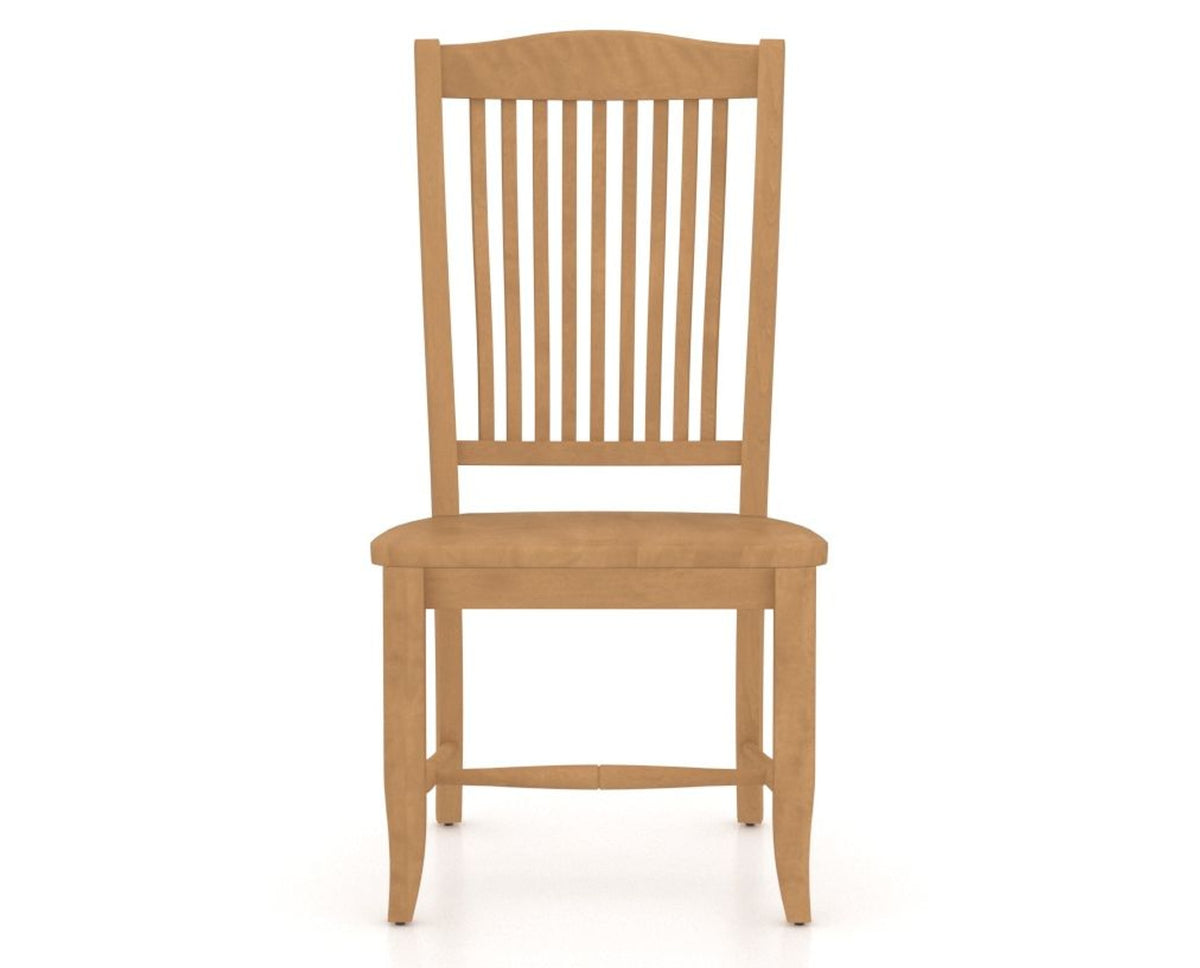 Canadel Everyone Dining Chair in Caramel Washed, front view