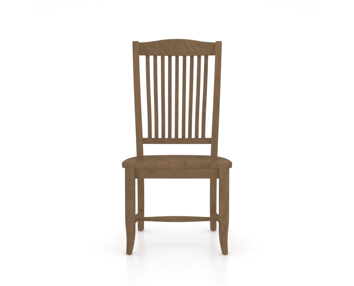 Canadel Everyone Dining Chair in Pecan Washed, front view