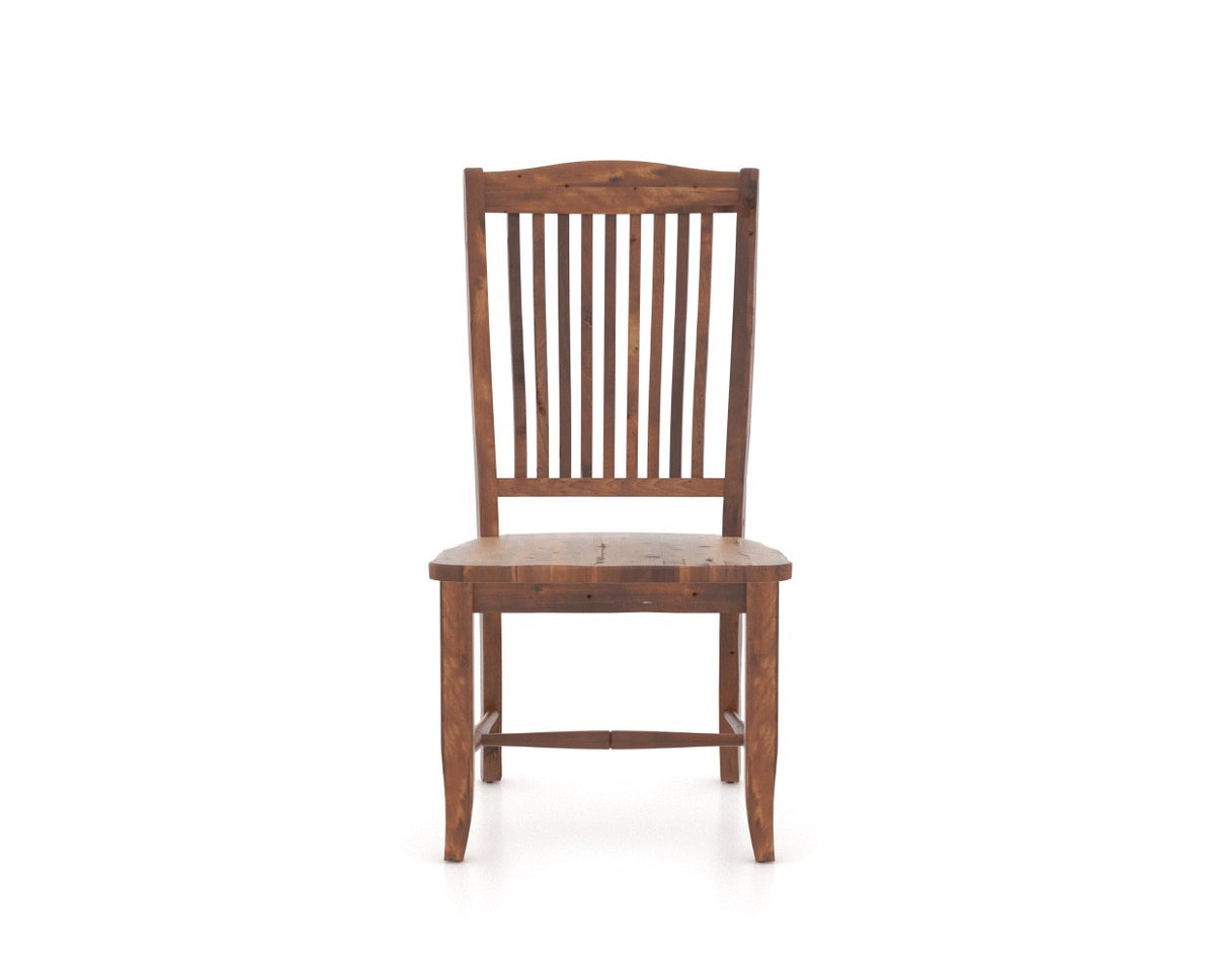 Canadel Champlain Dining Chair in Spice Washed, front view