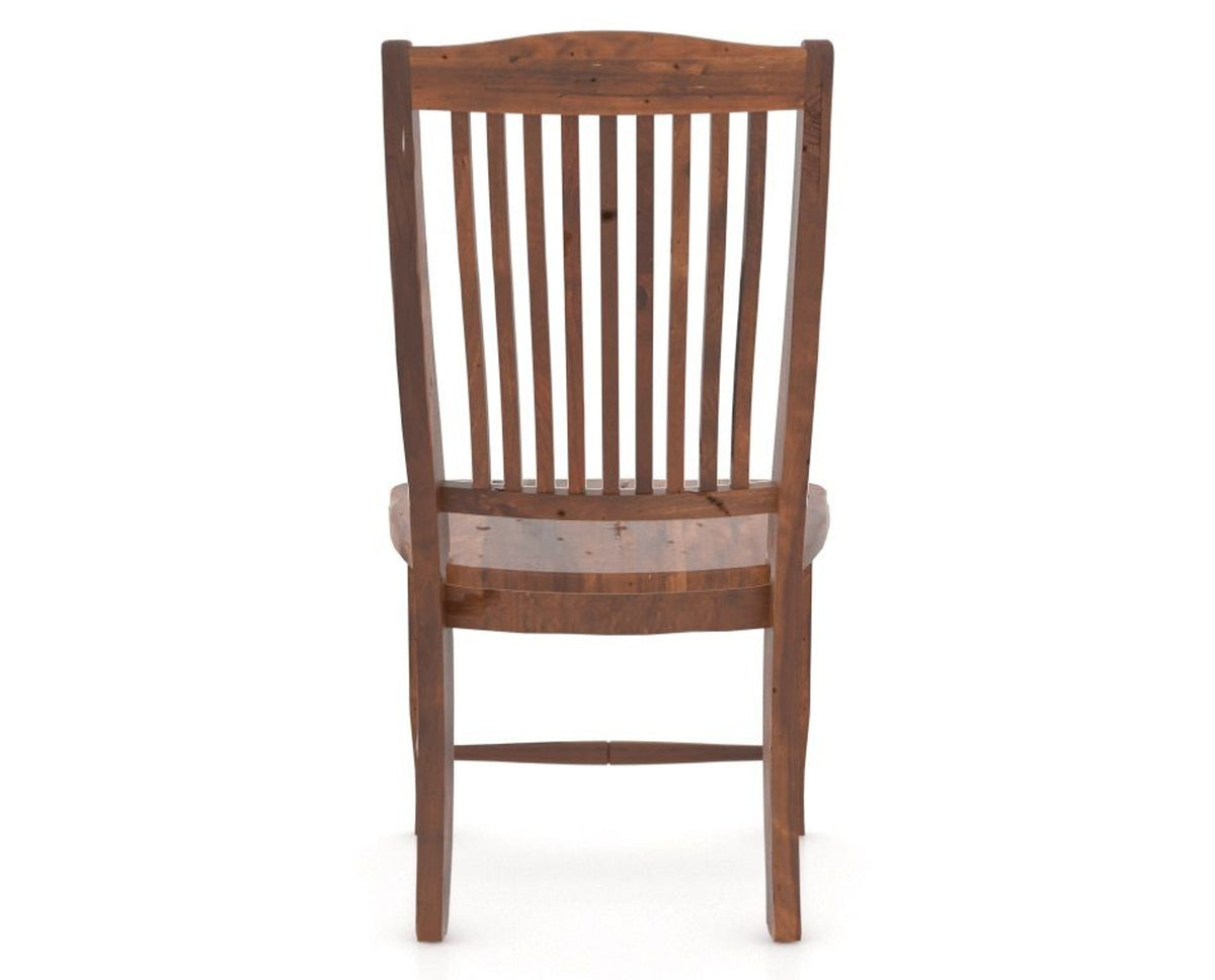 Canadel Champlain Dining Chair in Spice Washed, back view