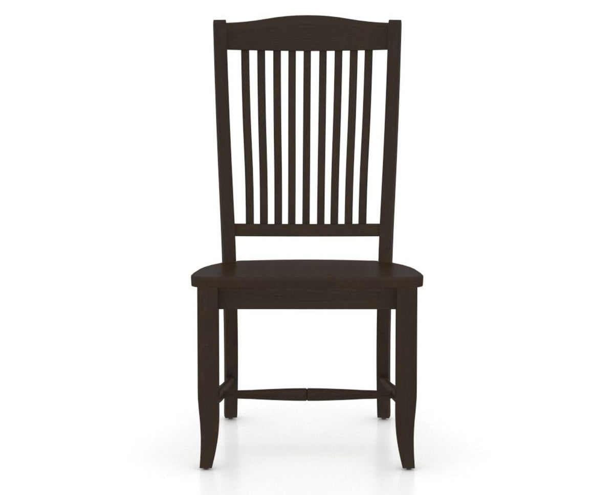 Canadel Everyone Dining Chair in Davy's Grey, front view
