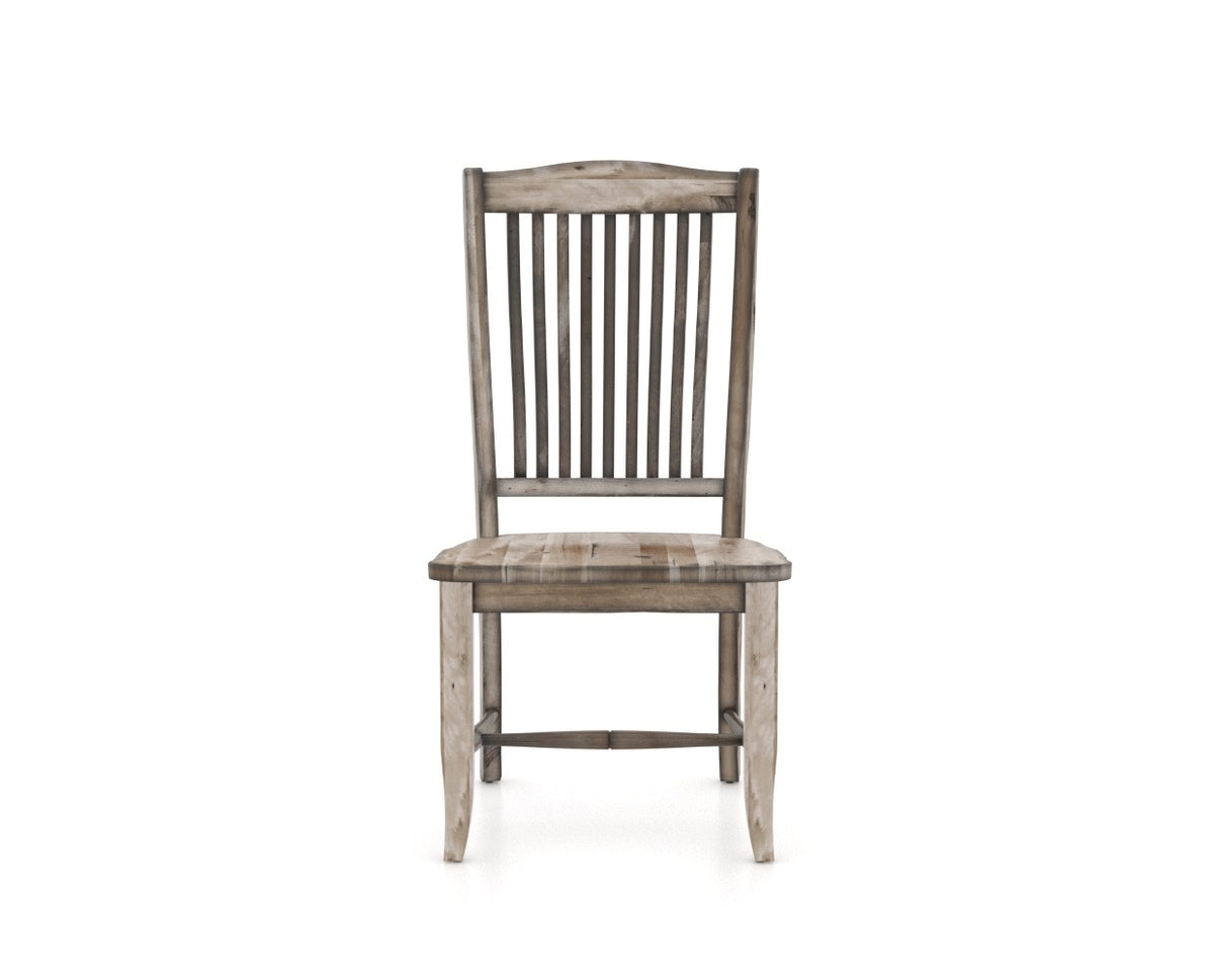 Canadel Champlain Dining Chair in Heritage Nature, front view