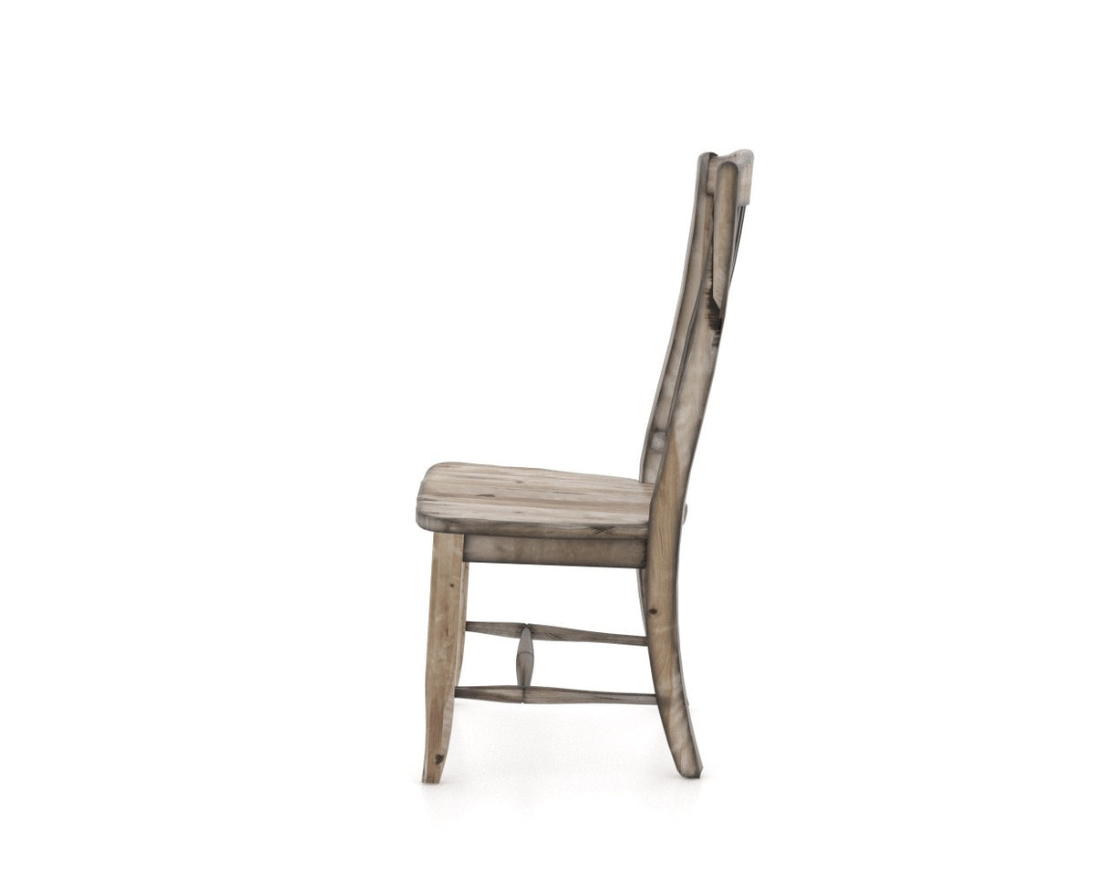 Canadel Champlain Dining Chair in Heritage Nature, side view