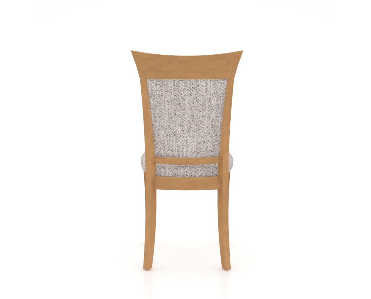 Canadel Jess Too Dining Chair in Caramel Washed, FP Crypton®, back view