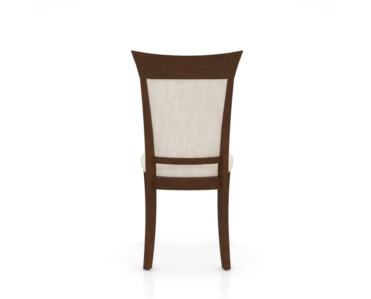 Canadel Jess Too Dining Chair in Cognac Washed, FT InsideOut®, back view