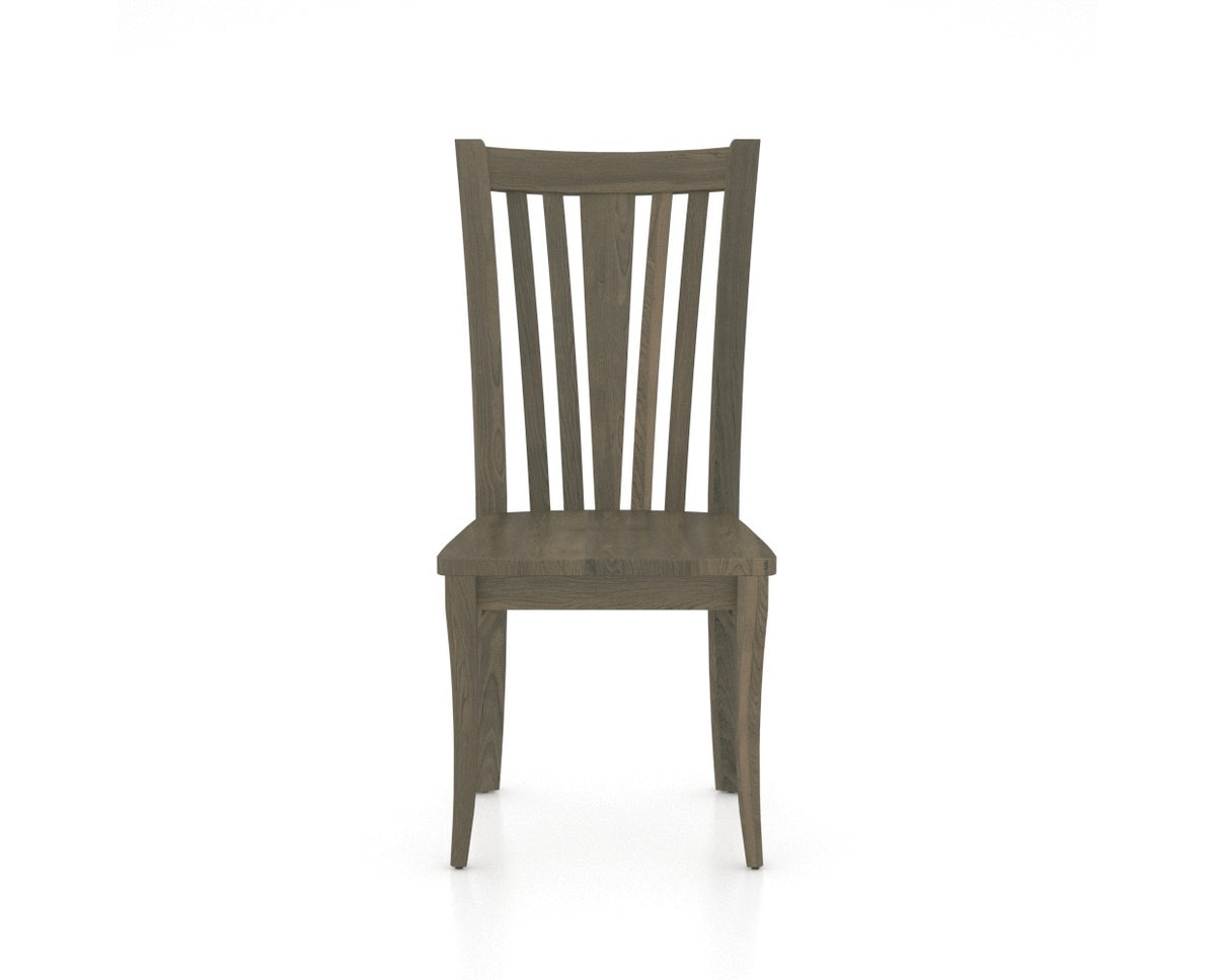 Canadel Flare Dining Chair in Shadow, front view