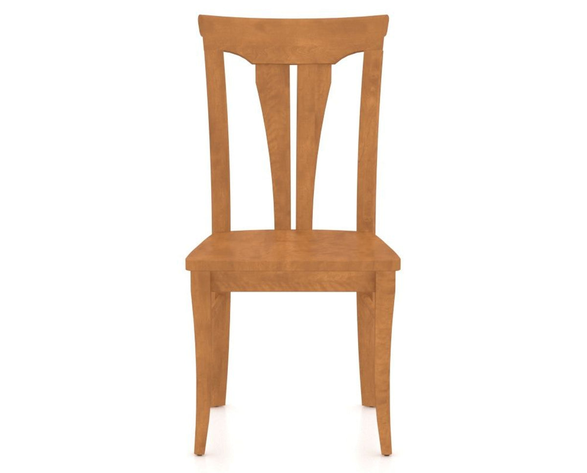 Canadel Dining Chair 0391 in Honey Washed, front view