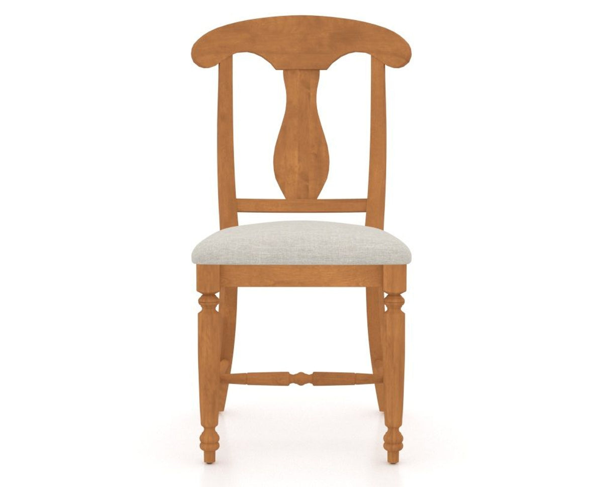 Canadel Dining Chair 0600 in Fabric TB, front view