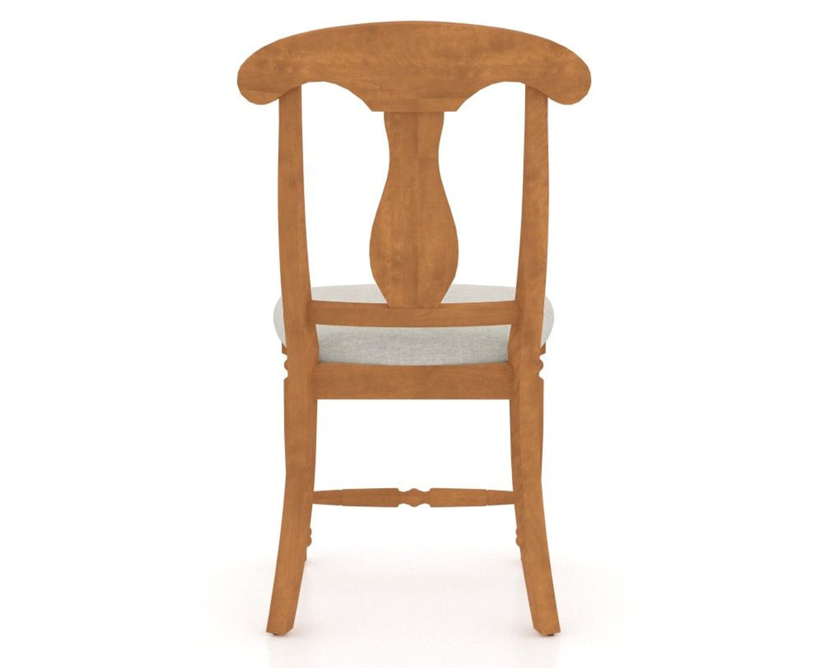 Canadel Dining Chair 0600 in Fabric TB, back view