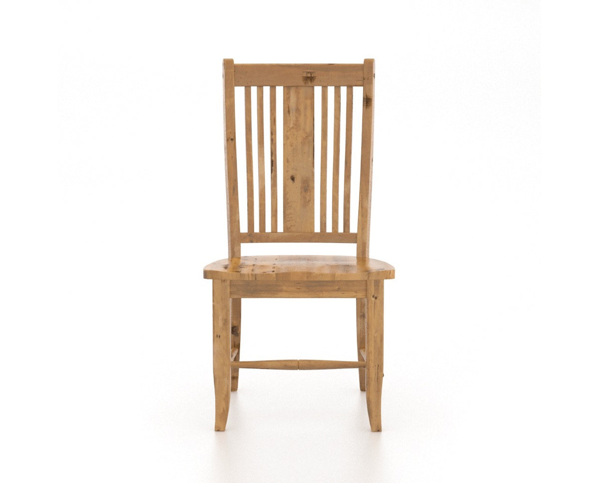 Canadel Champlain Lloyd Dining Chair in Honey Washed, front view
