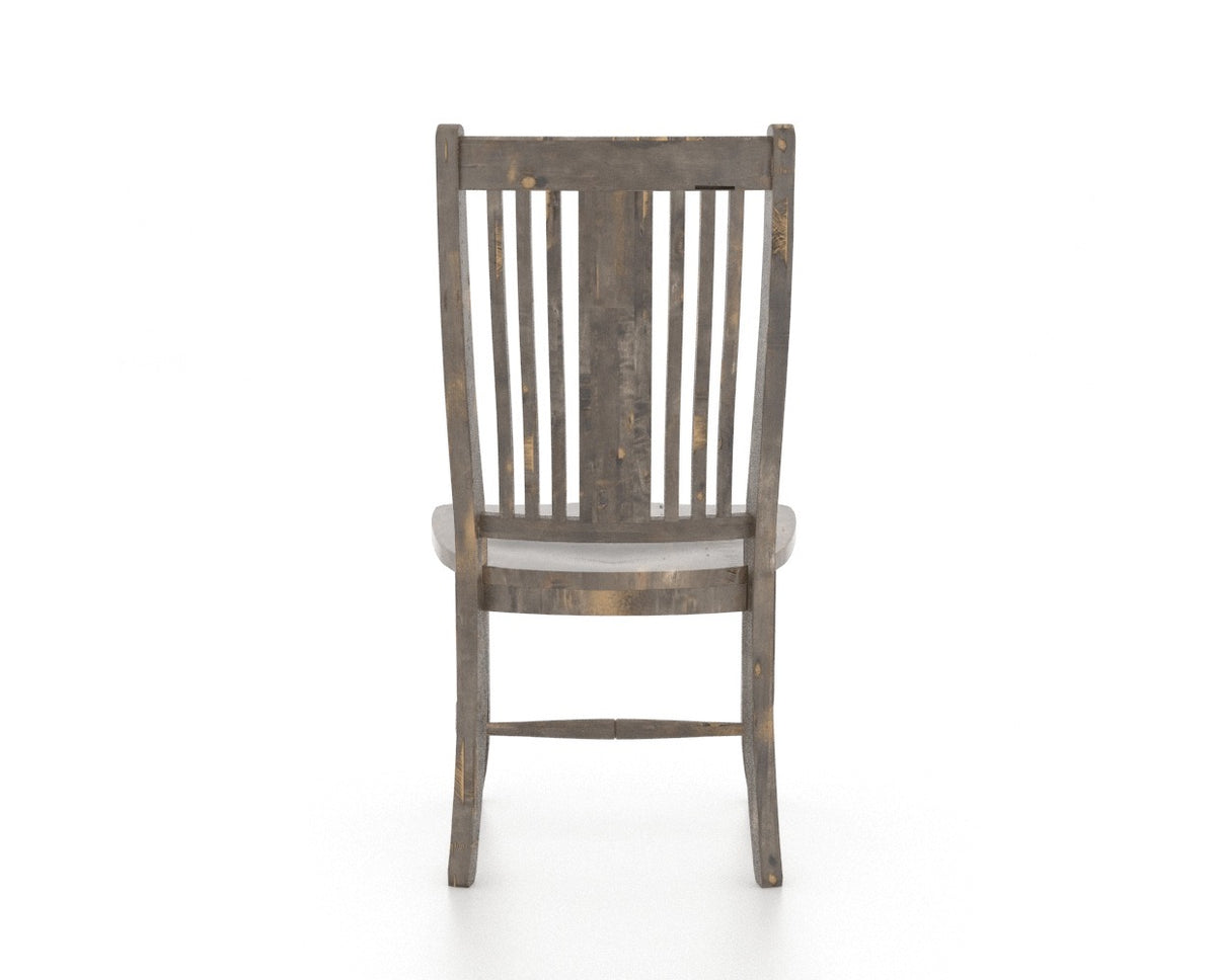 Canadel Champlain Lloyd Dining Chair in Shadow, back view