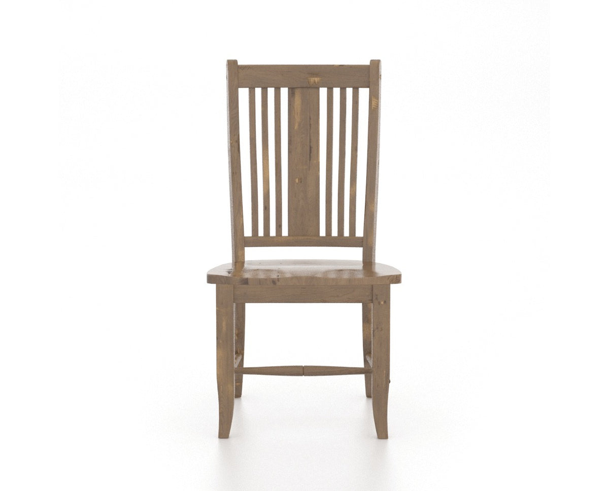 Canadel Champlain Lloyd Dining Chair in Pecan Washed, front view