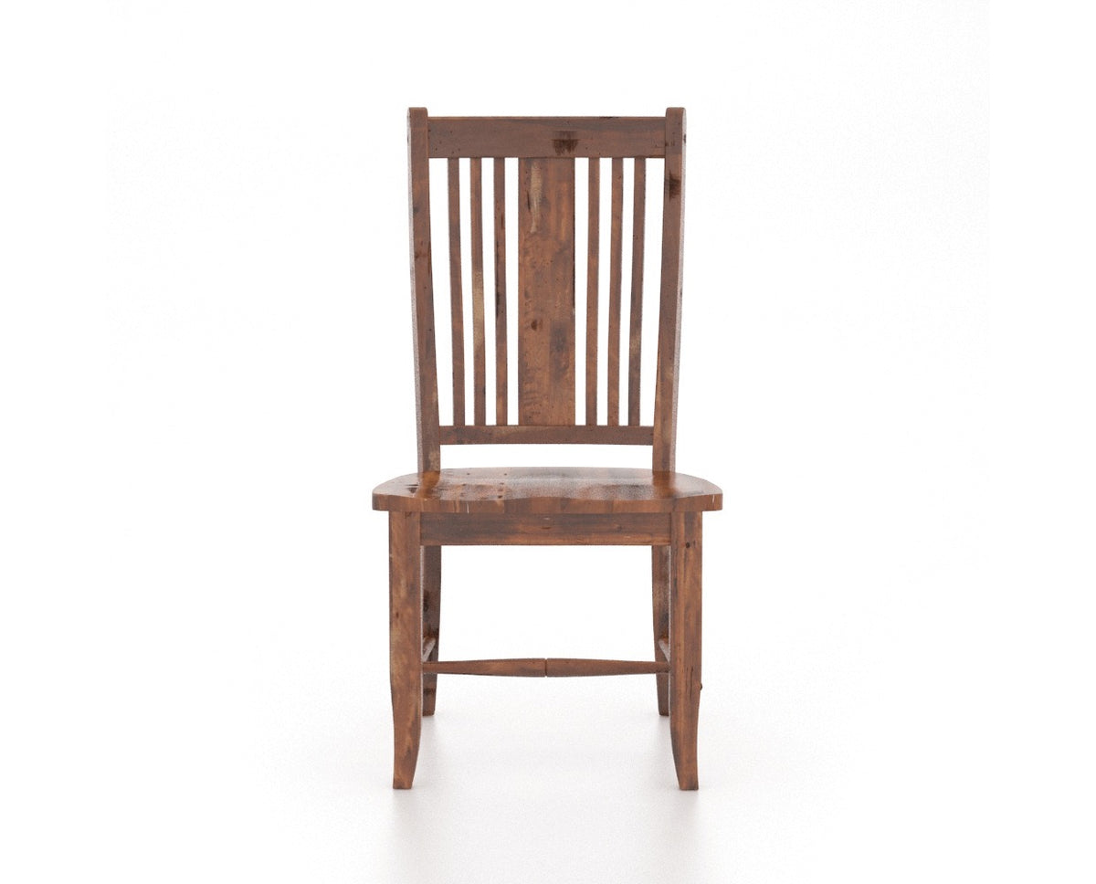 Canadel Champlain Lloyd Dining Chair in Spice Washed, front view