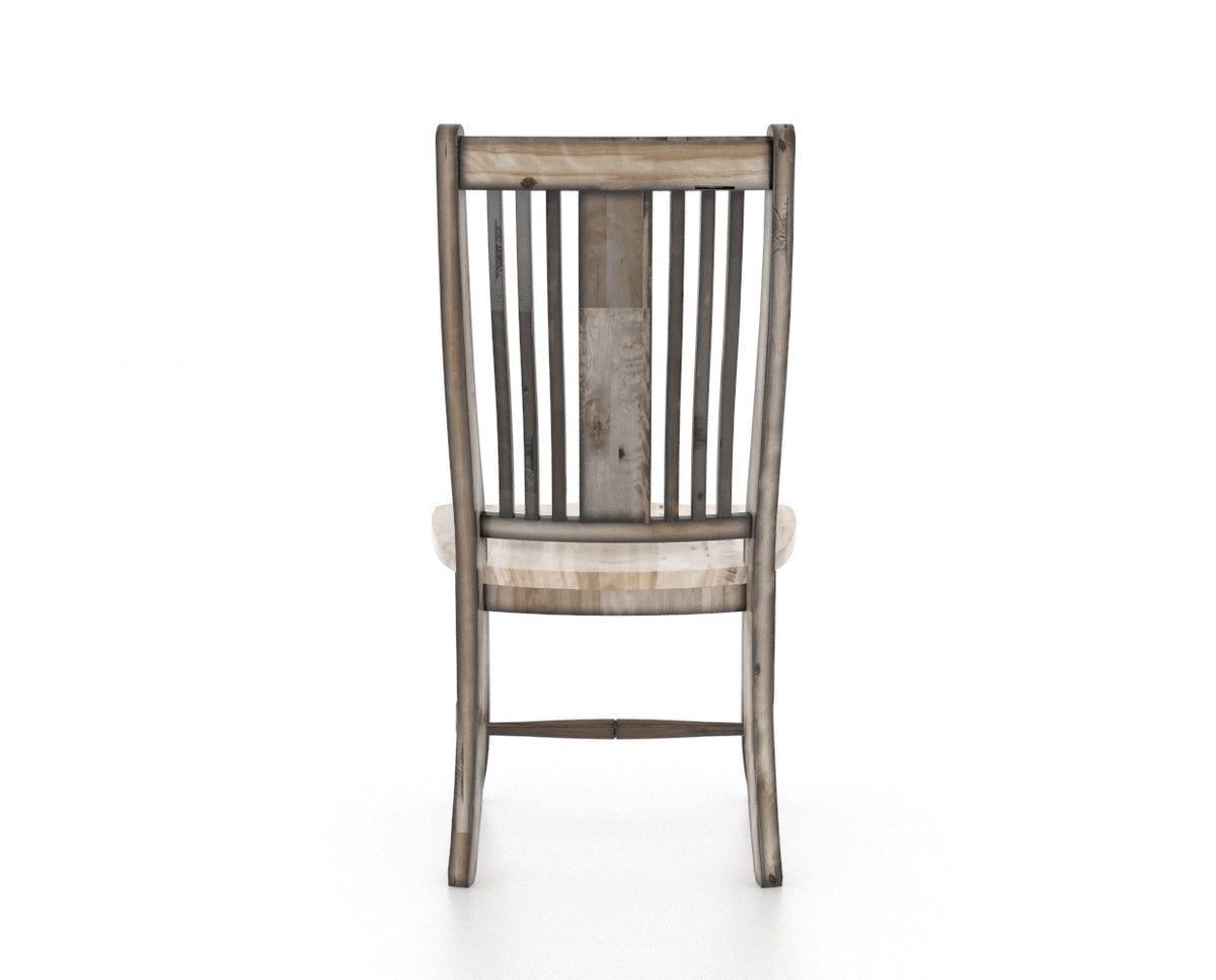 Canadel Champlain Lloyd Dining Chair in Heritage Nature, back view
