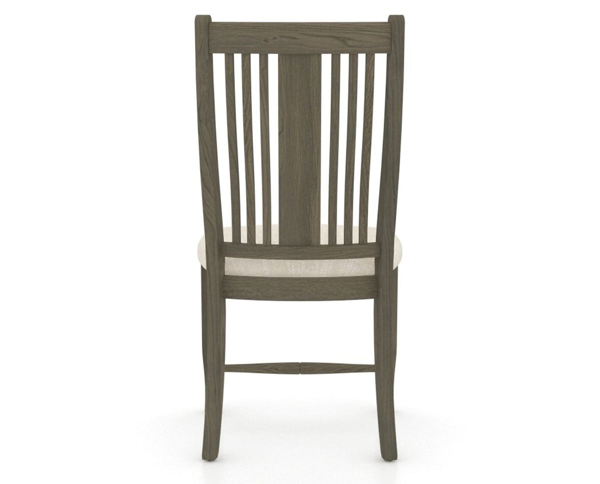 Canadel Dining Chair 2250 in FT InsideOut® and 08 Shadow, back view