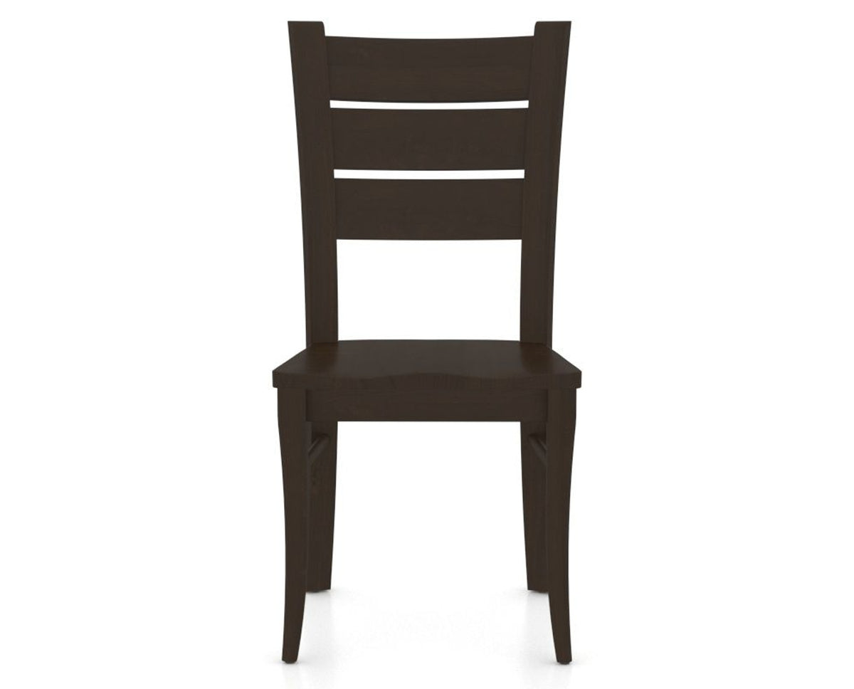 Canadel Lat Dining Chair in Davy's Grey, front view