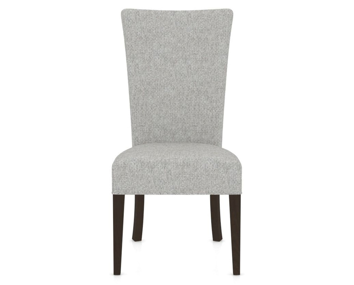 Canadel Upholstered Dining Chair 5013 in 7C Fabric and 59 Davy's Grey, front view