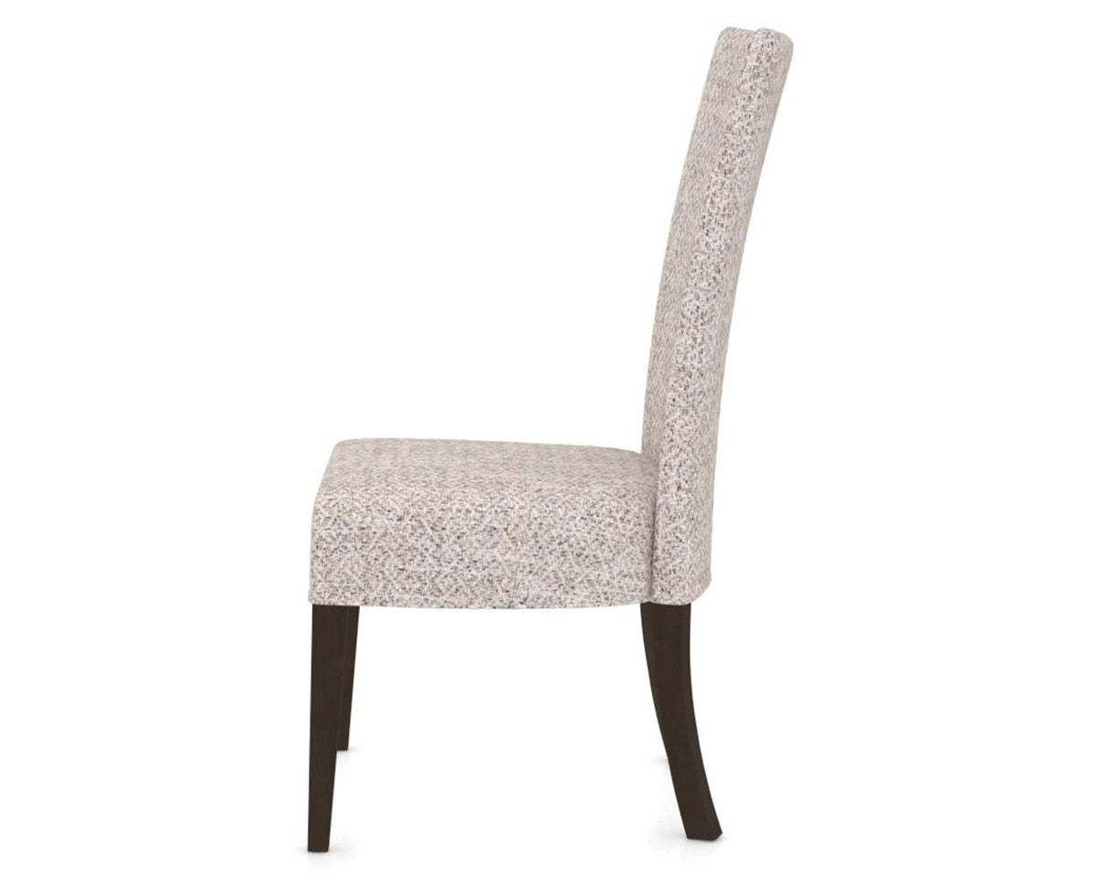 Canadel Upholstered Dining Chair 5013 in FP Crypton® and 59 Davy's Grey, side view