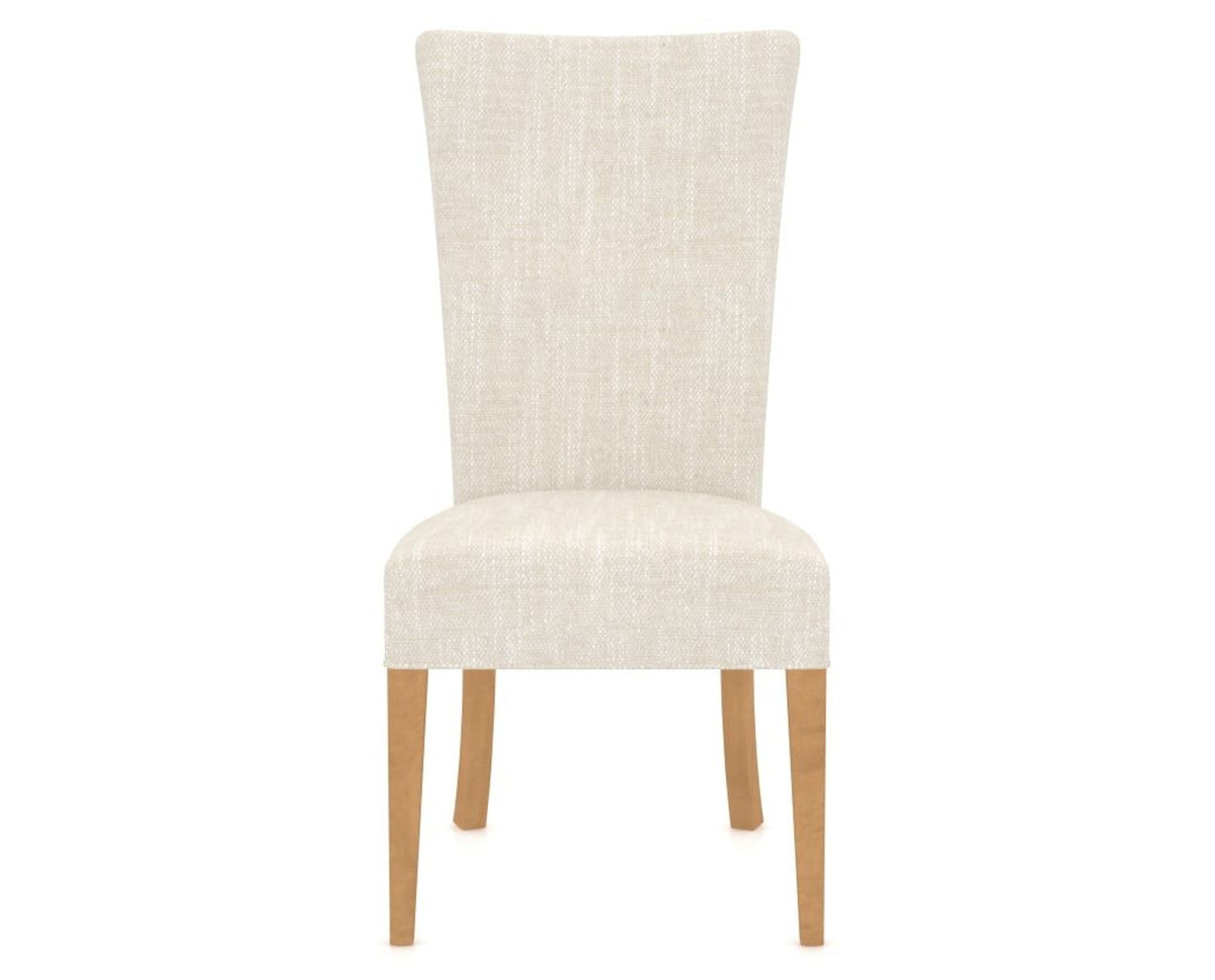 Canadel Upholstered Dining Chair 5013 in FT InsideOut® and 20 Caramel Washed, front view