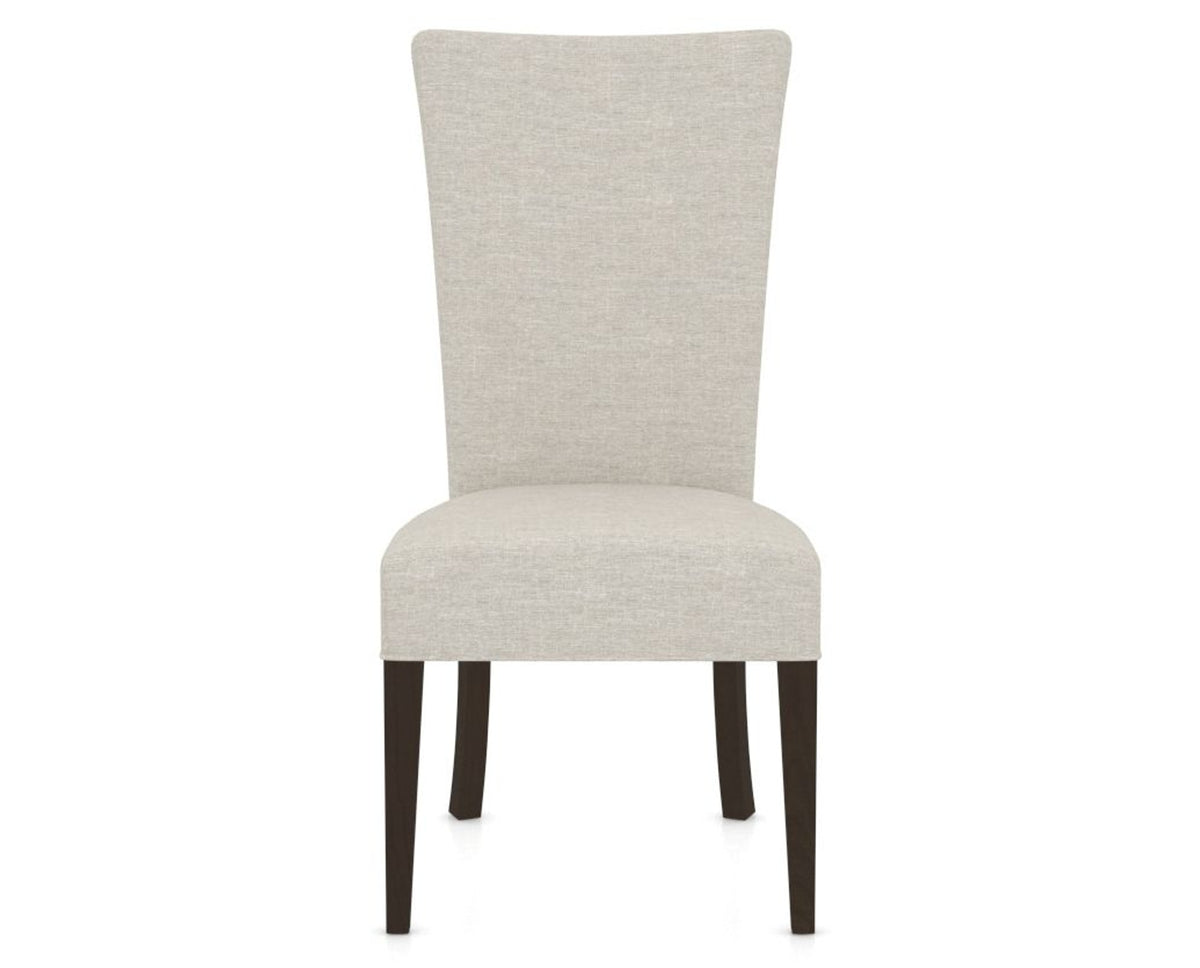 Canadel Upholstered Dining Chair 5013 in TB Fabric and 59 Davy's Grey, front view