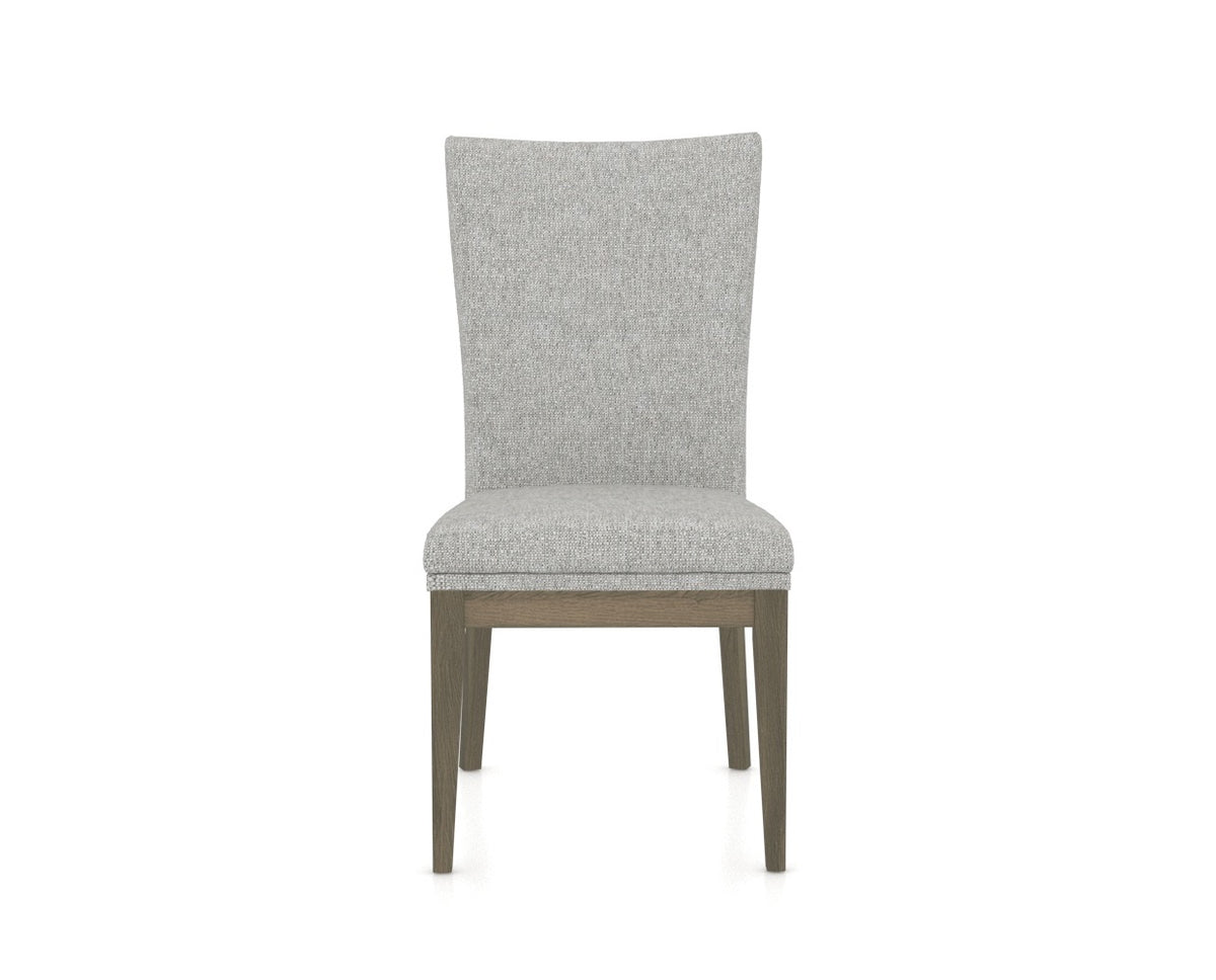 Canadel Frank Dining Chair in Shadow, 7C Fabric, front view
