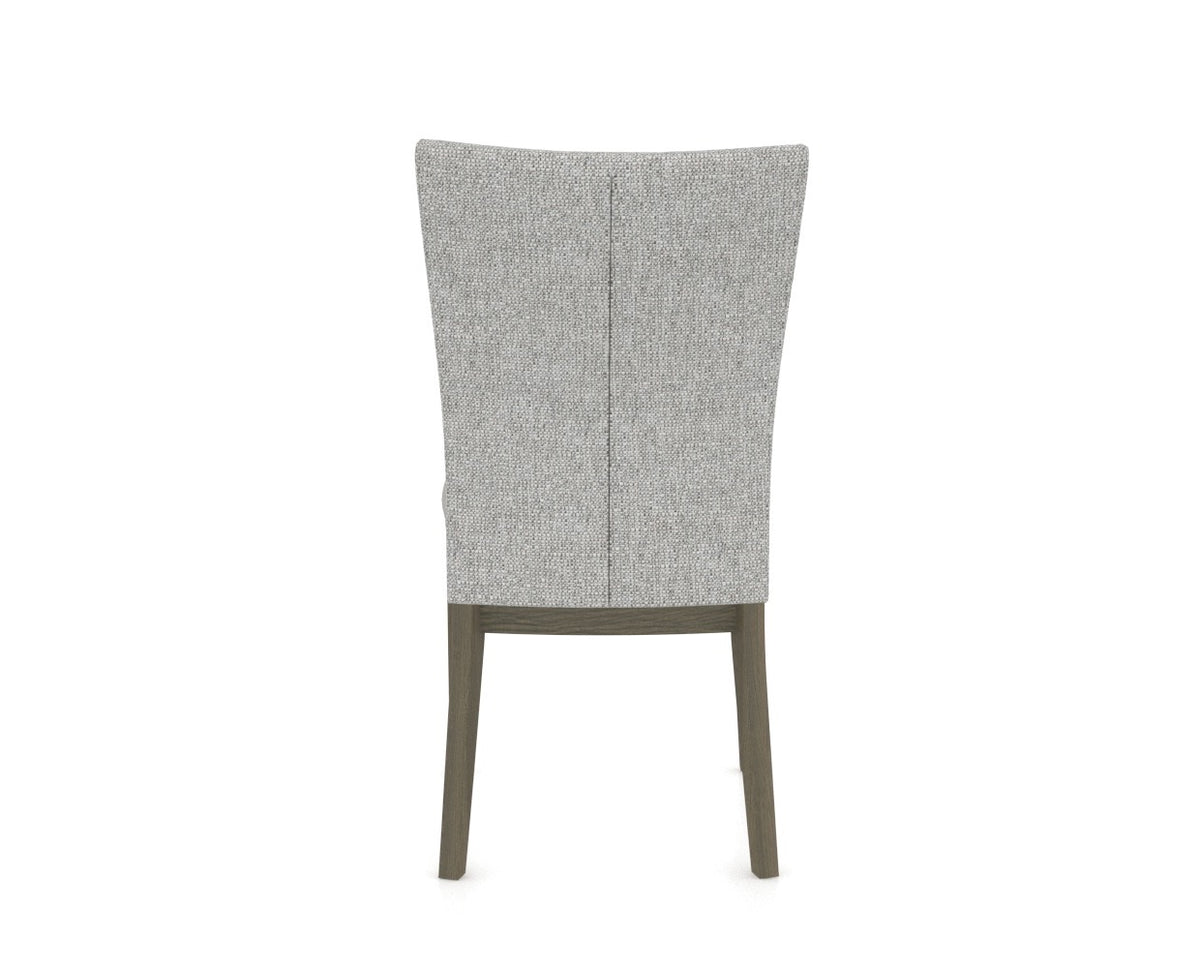 Canadel Frank Dining Chair in Shadow, 7C Fabric, back view