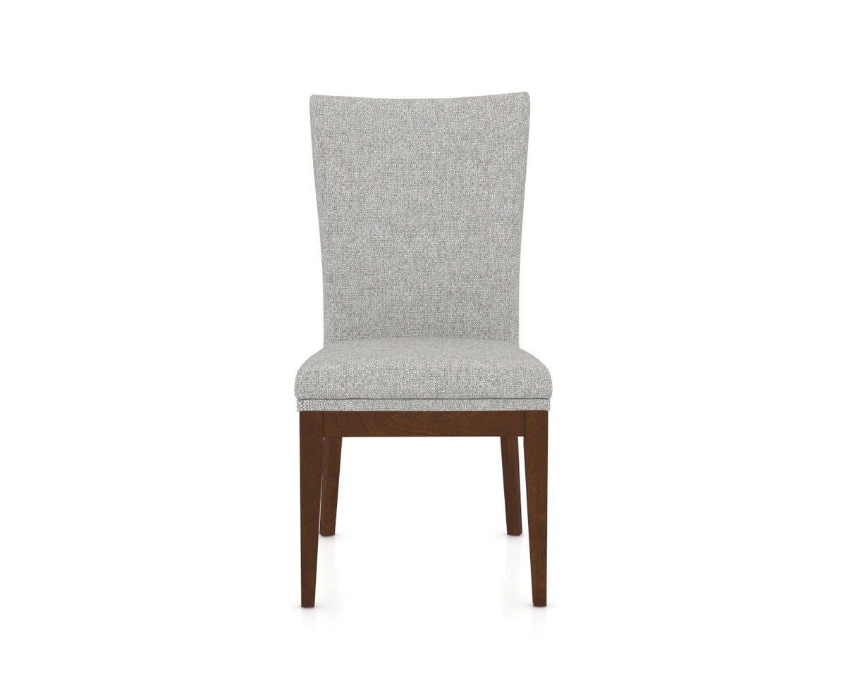Canadel Frank Dining Chair in Cognac Washed, 7C Fabric, front view