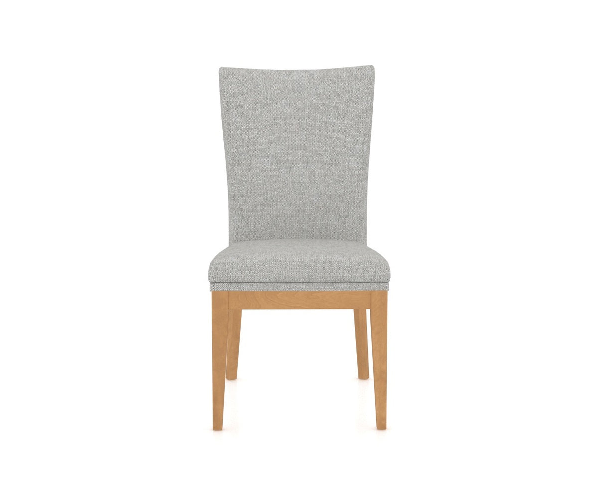 Canadel Frank Dining Chair in Caramel Washed, 7C Fabric, front view
