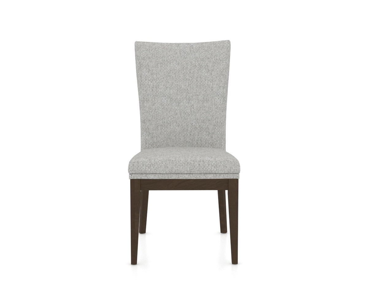 Canadel Frank Dining Chair in Hazelnut Washed, 7C Fabric, front view