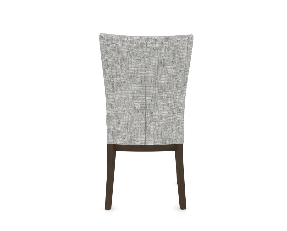 Canadel Frank Dining Chair in Hazelnut Washed, 7C Fabric, back view