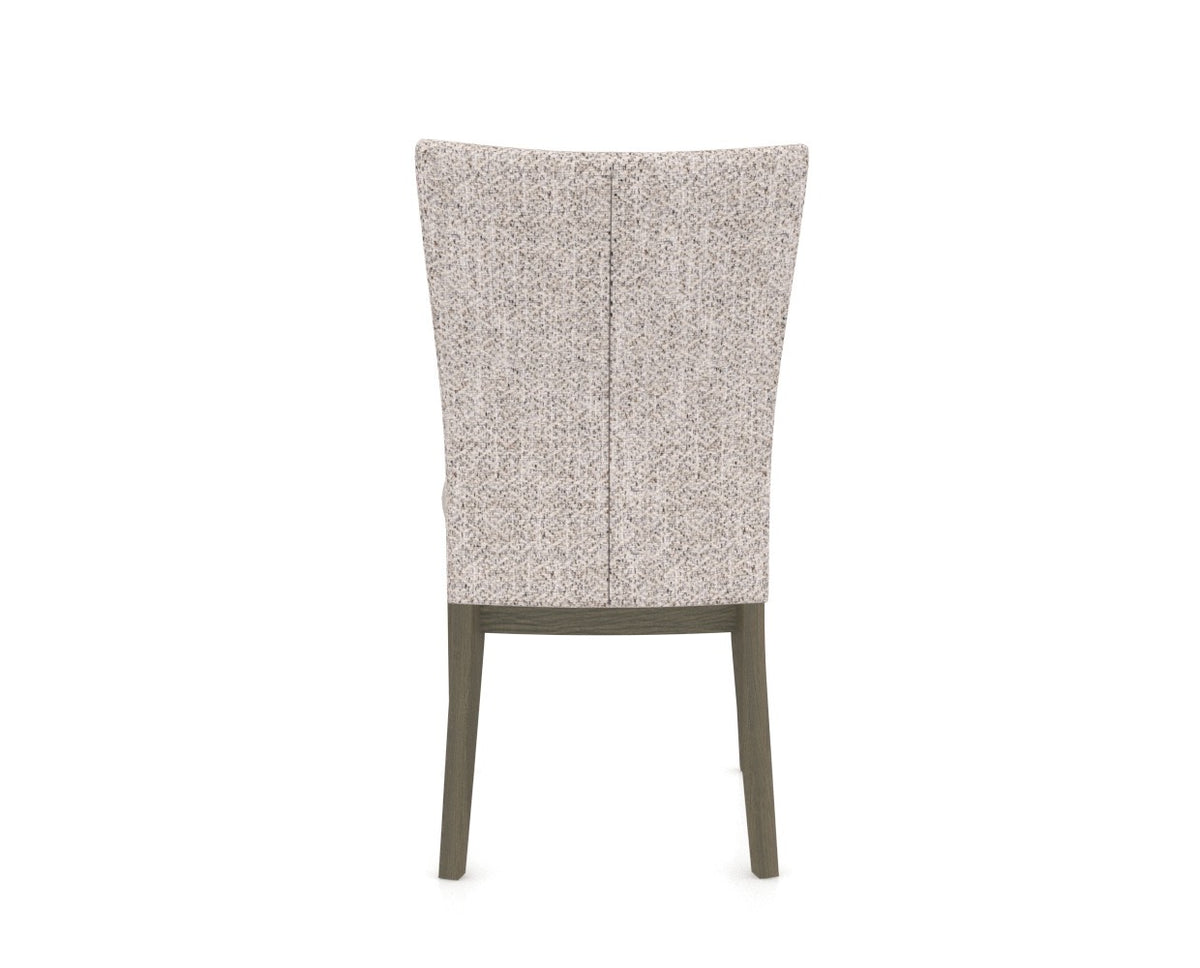Canadel Frank Dining Chair in Shadow, FP Crypton®, back view