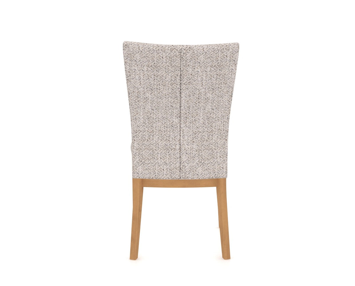 Canadel Frank Dining Chair in Caramel Washed, FP Crypton®, back view