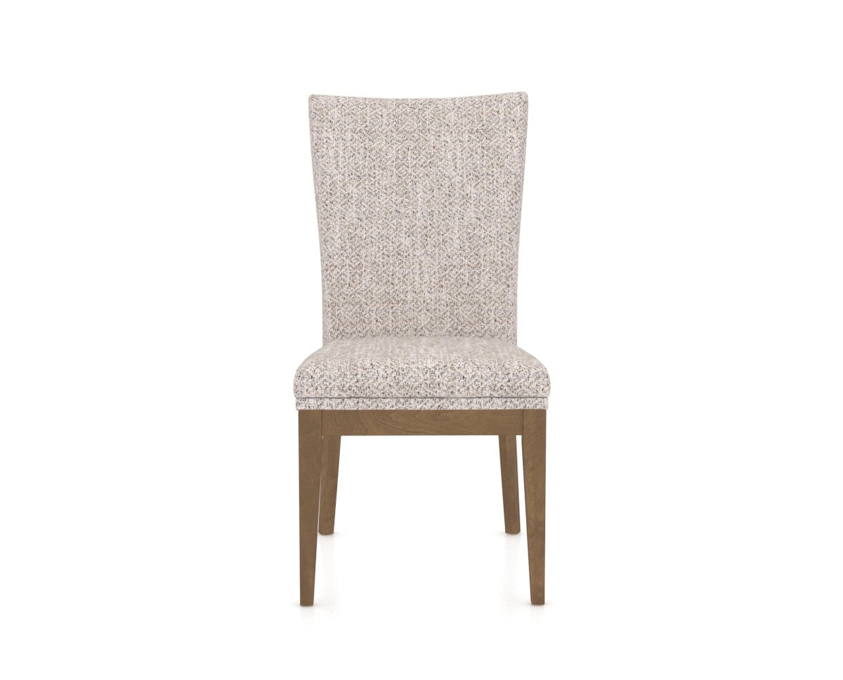 Canadel Frank Dining Chair in Pecan Washed, FP Crypton®, front view