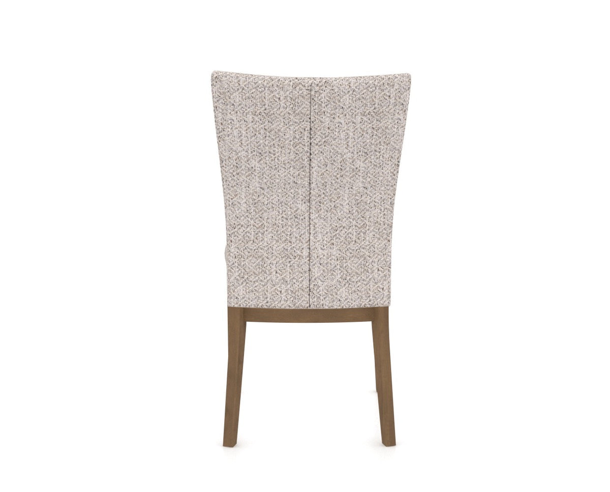 Canadel Frank Dining Chair in Pecan Washed, FP Crypton®, back view