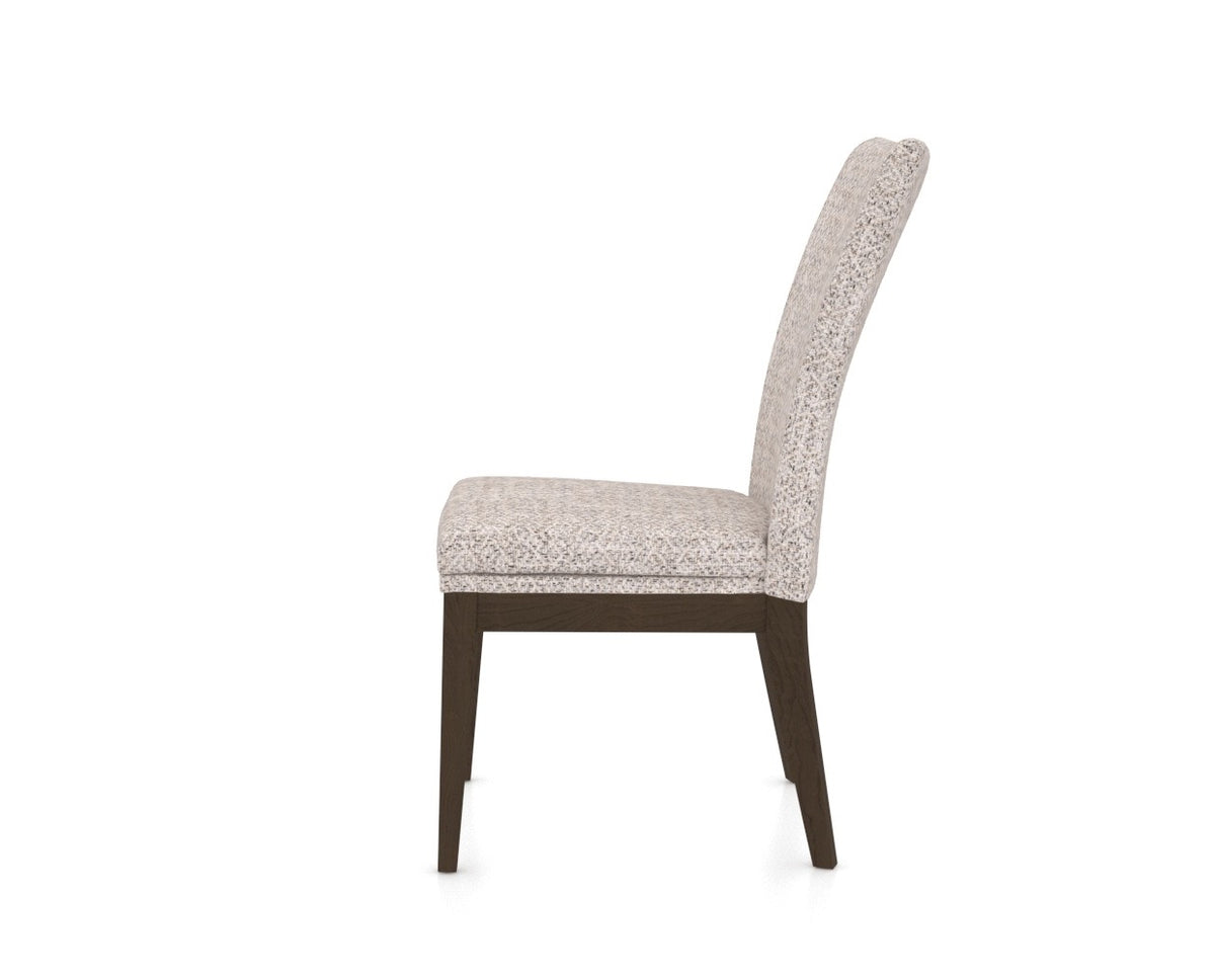 Canadel Frank Dining Chair in Hazelnut Washed, FP Crypton®, side view