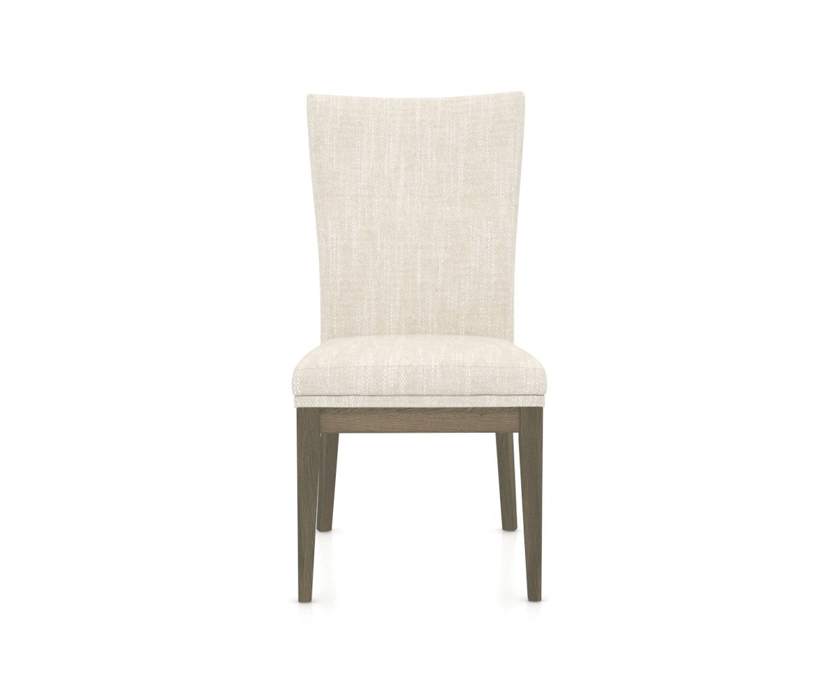 Canadel Frank Dining Chair in Shadow, FT InsideOut®, front view