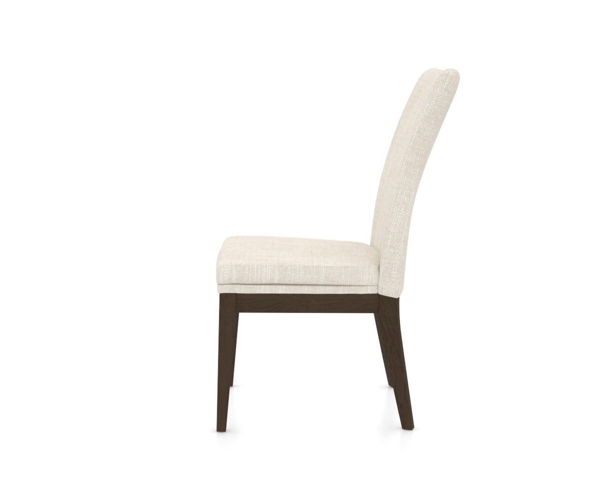 Canadel Frank Dining Chair in Hazelnut Washed, FT InsideOut®, side view