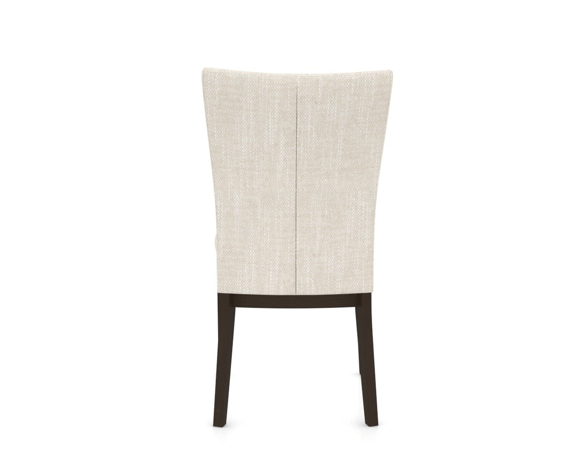 Canadel Frank Dining Chair in Davy's Grey, FT InsideOut®, back view