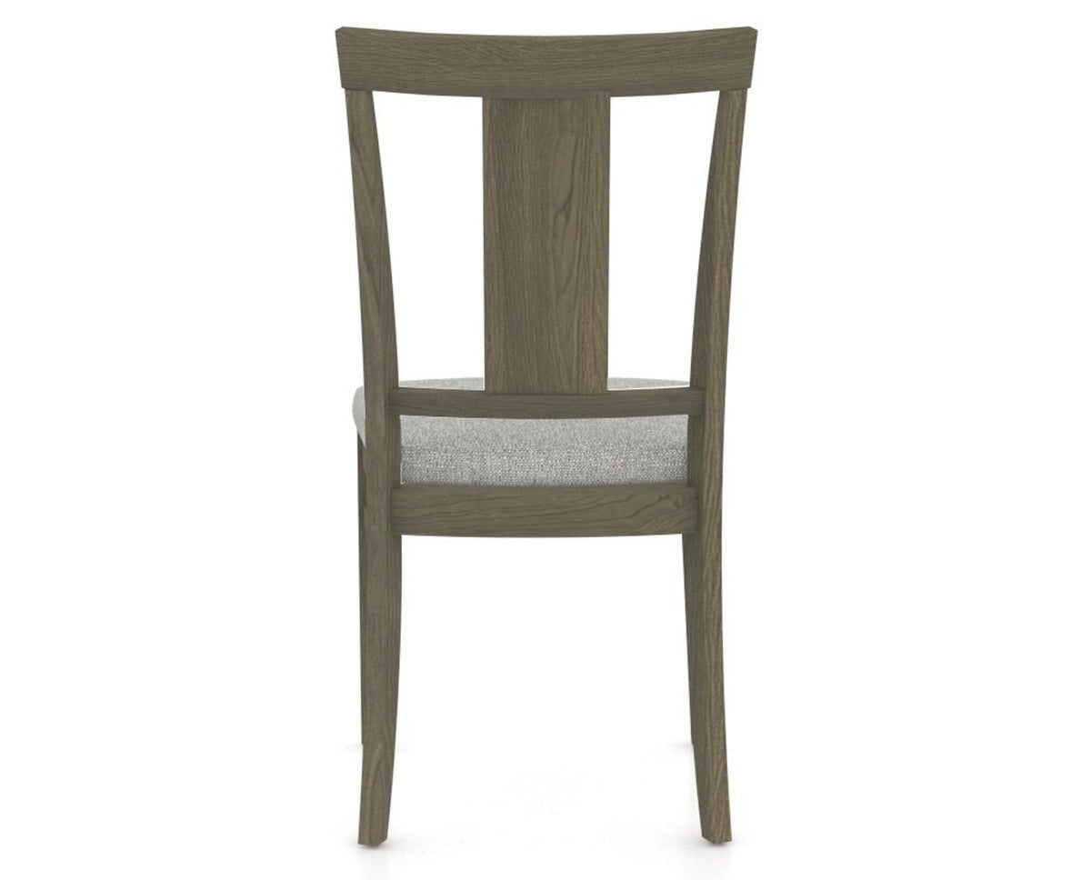 Canadel Dining Chair 5024 in 7C Fabric and 08 Shadow, back view