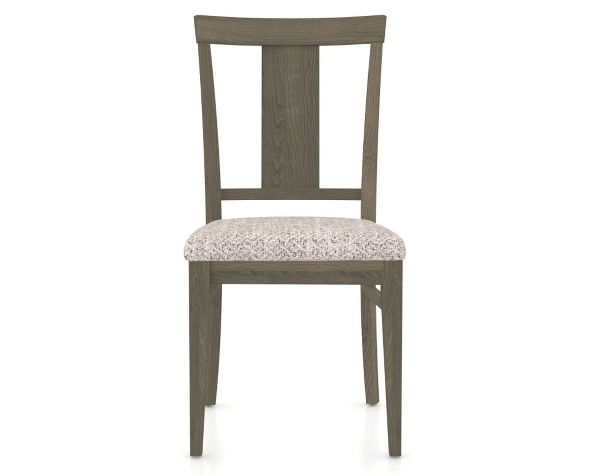 Canadel Dining Chair 5024 in FP Crypton® and 08 Shadow, front view