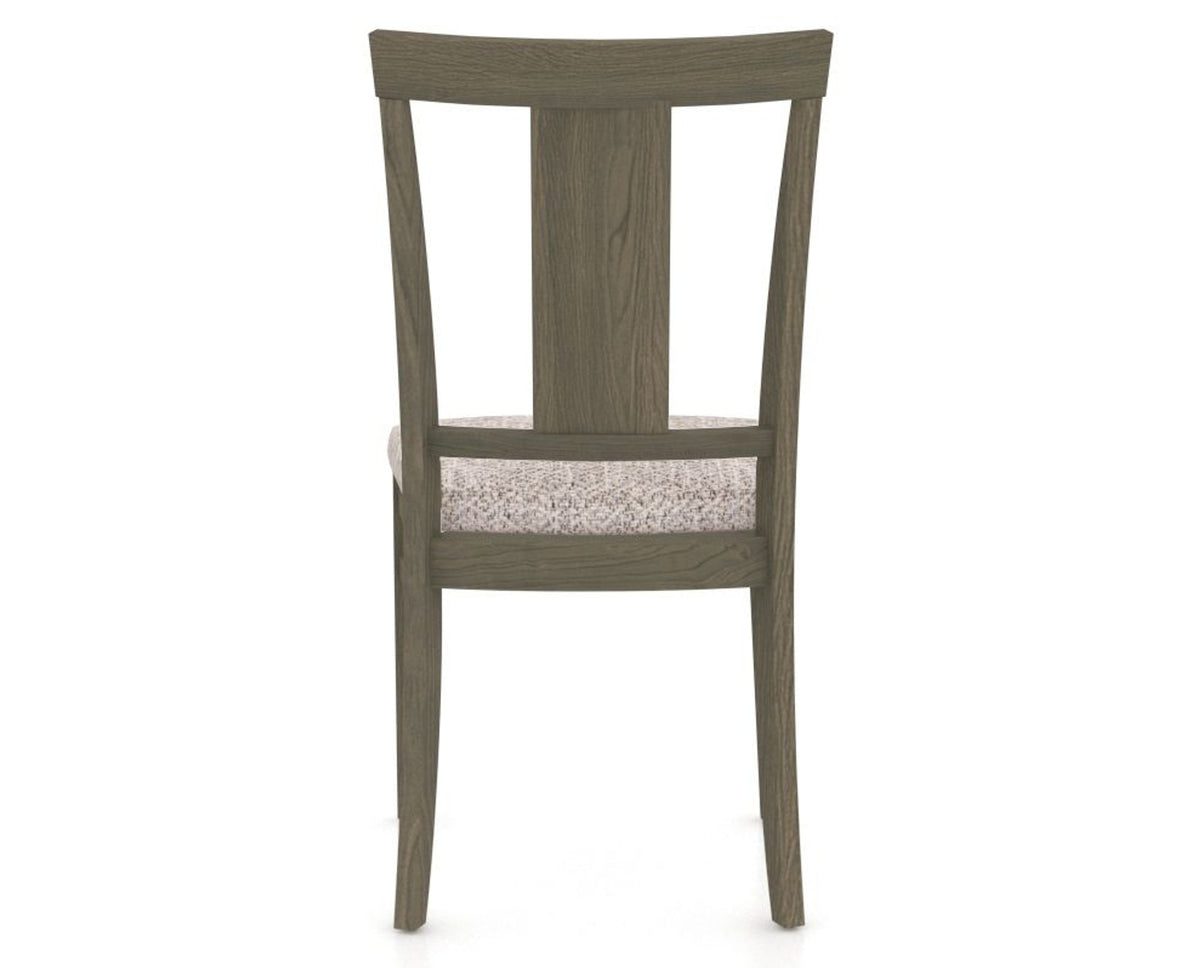 Canadel Dining Chair 5024 in FP Crypton® and 08 Shadow, back view